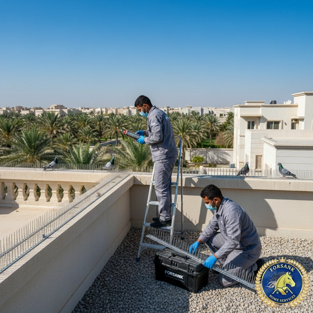 تركيب طارد الحمام الظهران