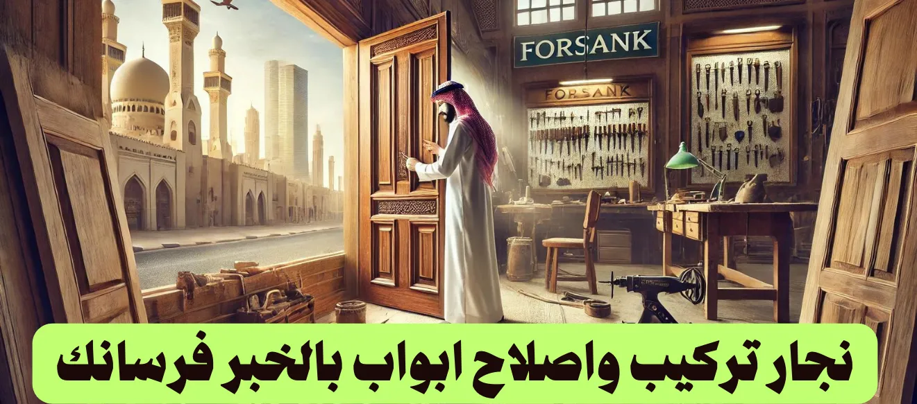 نجار تركيب وإصلاح أبواب بالدمام - فرسانك