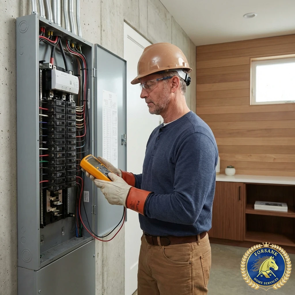 شاحنة كهربائي كبيرة حديثة تابعة لشركة فــرســانـك تسير على طريق الملك فهد بتبوك