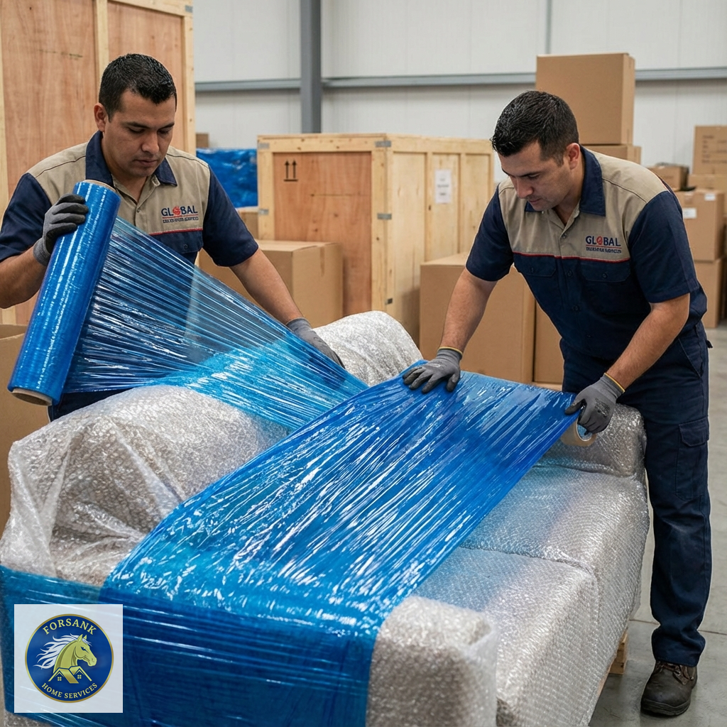 تغليف التحف والاثاث الثمين