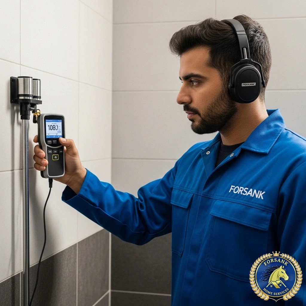 كشف تسربات المياه بالجبيل